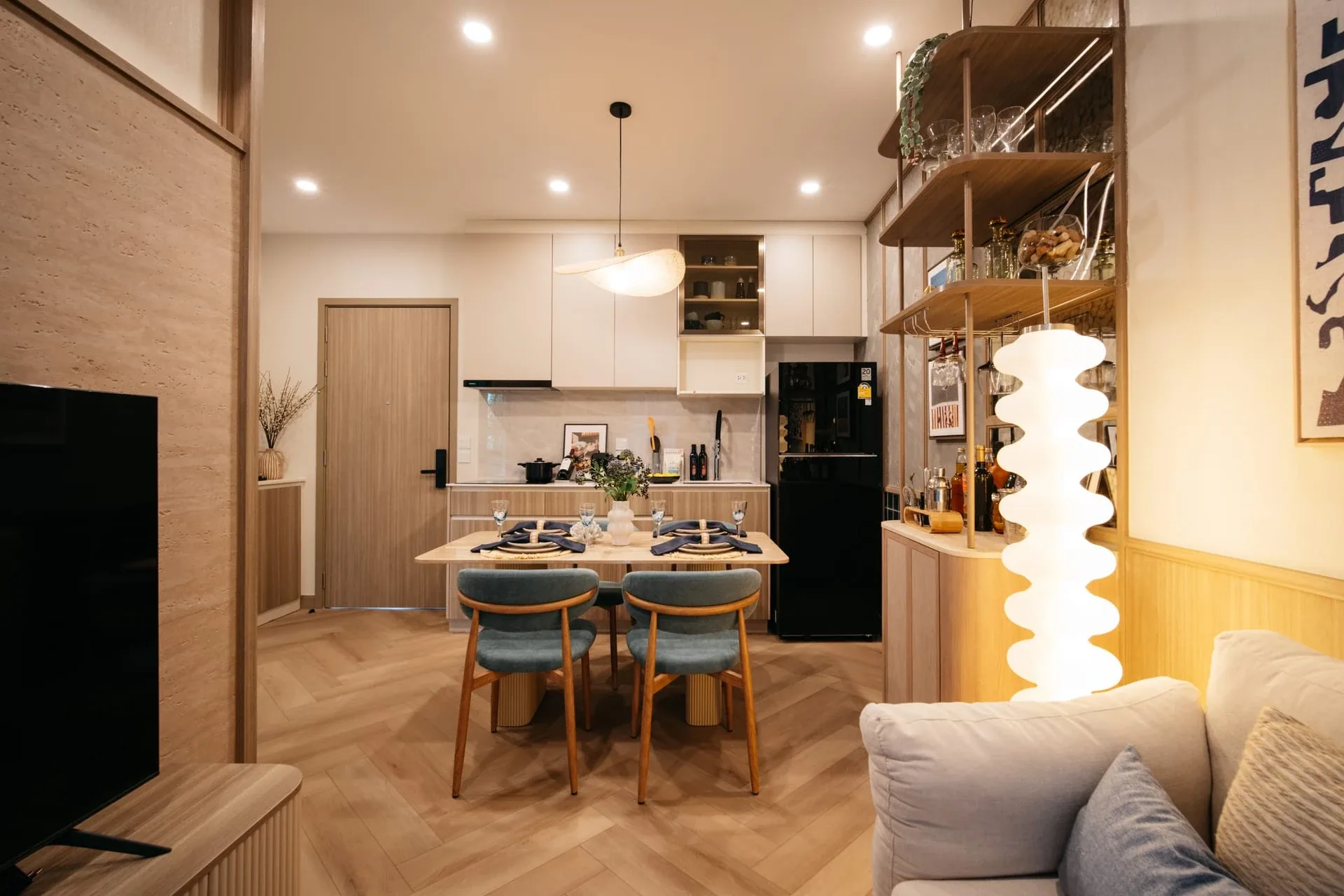 The Title Balcony: shared living space
