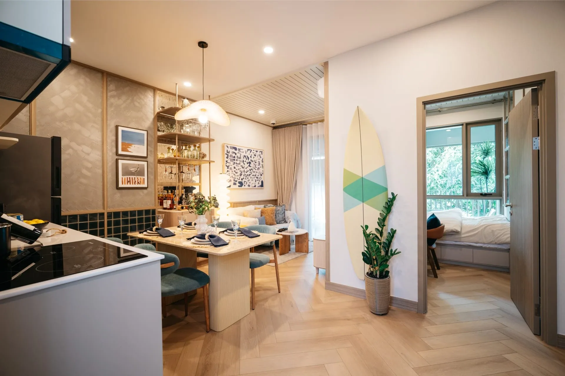 The Title Balcony: larger residence interior